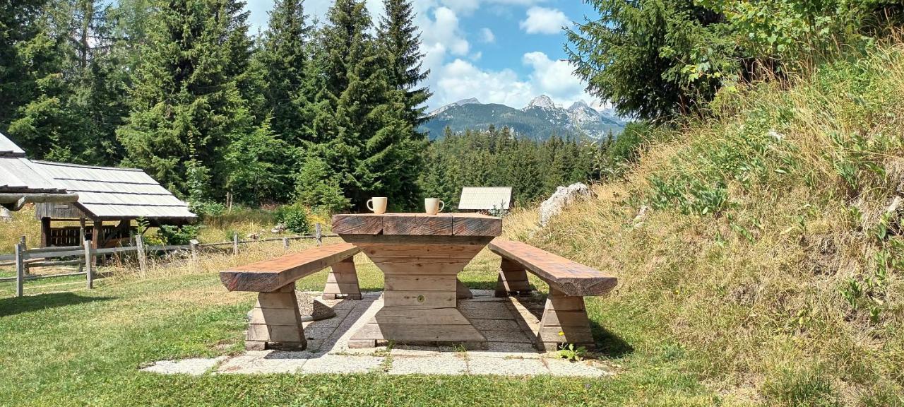 Planinska Hisica Pod Macesni - Bohinj Villa Srednja Vas v Bohinju Exterior photo